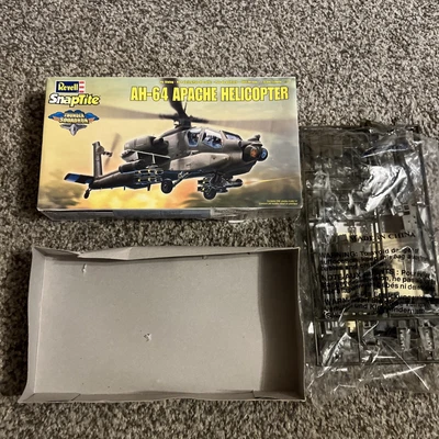 $5.95 • Buy Revell Snap Tite Model Kit AH-64 Apache Helicopter 1:72 Scale Opened New