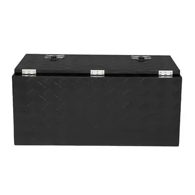 36  Heavy Duty Black Aluminum Tool Box Truck Storage Underbody ATV/RV/Trailer • $134.97