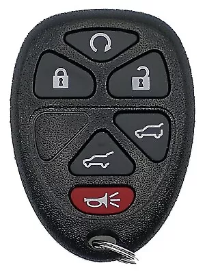 Reshelled OEM GM 6-Button Keyless Entry Remote Fob OUC60270 OUC60221 • $14.95