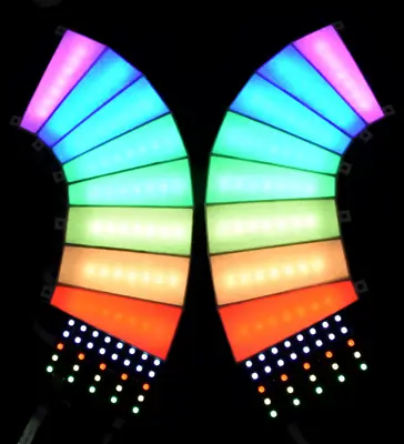 RGB Guy Man Sidebar LED Kit  For Daft Punk Helmet - Ready To Install! • $600