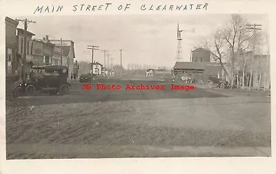 KS Clearwater Kansas RPPC Missouri Pacific Railroad Station Photo • $29.99