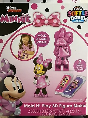 Disney Junior Minnie Mold N' Play Daisy 3d Figure Makr Cra-z-art. Ships In A Box • $3.29