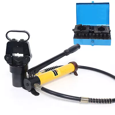 £168 • Buy Hydraulic Cable Crimper Cutter 16-500mm² Wire Crimping Tool Plier 15Ton Tool UK