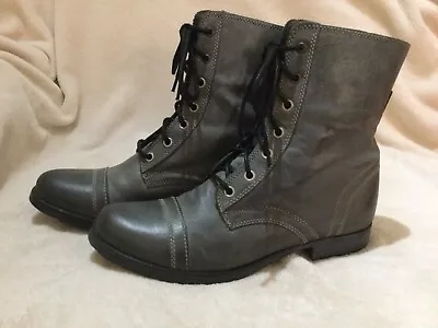 £7.50 • Buy Red Herring Shoe-licious Womens Biker Ankle Boots Grey Size 7