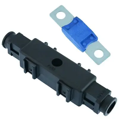 Inline Mega Fuse Holder 10-20mm² + 200A Fuse Car Van Marine Truck 12V 24V • £12.29