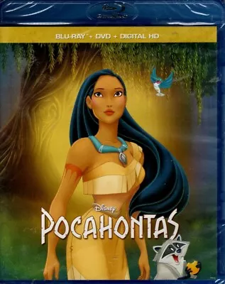 Pocahontas (Walt Disney Blu-ray + DVD + Digital Code 1995) NEW Sealed • $15.51