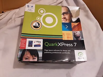 QuarkXpress 7 Passport For Mac And PC +Lino Type.ref:software  • £150