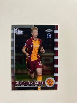 £0.99 • Buy Stuart McKinstry - Rookie - Motherwell FC - Topps Chrome SPFL 2022/23