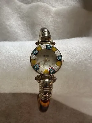 Murano Glass Venice Quartz Bangle Watch • $50