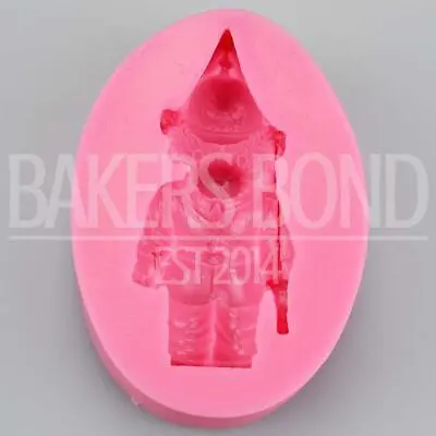 Soldier Guard Teddy Bear Silicone Mould Fondant Icing Cake Cupcake Topper Baking • £5.49