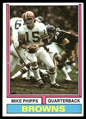 1974 Topps Football Mike Phipps Cleveland Browns #87 VG • $1