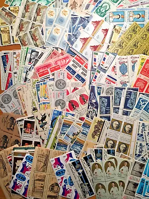 Usavintagemid-centurymintunusedlot Of 40+ All Different Stamps Collection  • $7.85