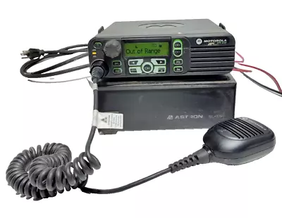 Motorola Xpr4550 Aam27jnh9la1an Two Way Radio W/ Rmn5052a • $310.79