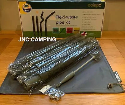 Colapz Extendable Lightweight Flexi Waste Pipe Kit For Motorhome Caravan • £28.76