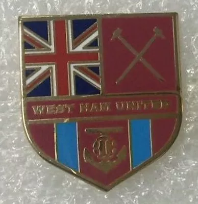 £3.99 • Buy West Ham United Enamel Pin Badge Thames Iron Works