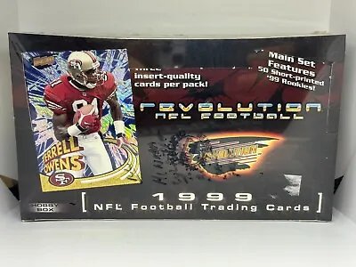 1999 Pacific Revolution Football Sealed Hobby Box • $199.95