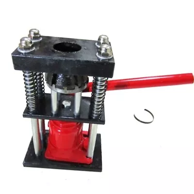 D-type 8-tooth Hand Plastic Hose Crimping Tool Benchtop Hydraulic Clamp Machine • $186.90