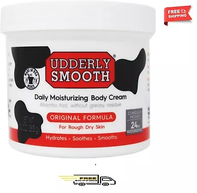 Udderly Smooth - Udder Cream - Body Cream Dry Skin Moisturiser (340g/12oz) • £14.99