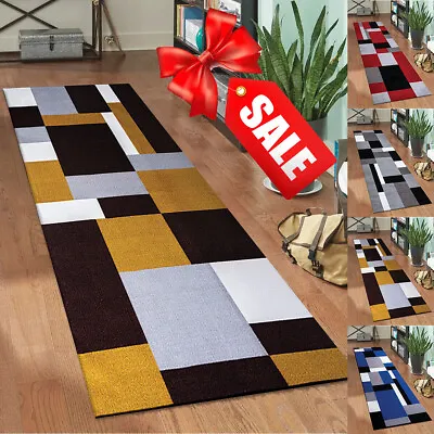 £32.99 • Buy Non Slip Hallway Runner Rug Living Room Bedroom Carpet Kitchen Runner Floor Mat