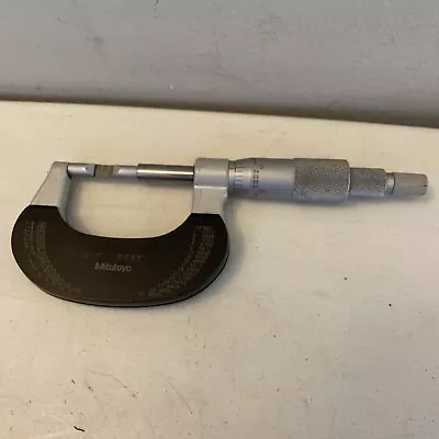 Mitutoyo 122-151 Blade Micrometer 0-1” .0001” • $80