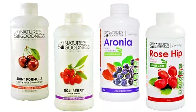 Nature's Goodness Health Support Juice - Aronia / Goji Berry /Cherry / Rose Hip • $29.70