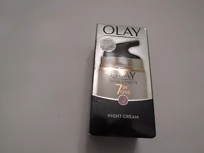 New No Seal Olay Total Effects 7 In One Night Cream 50G 03/26 • $18.50