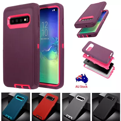 $10.98 • Buy Samsung Galaxy S10 S9 S8 Plus S10e Note 8 Case Shockproof Heavy Duty Tough Cover