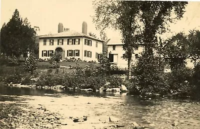 Ca 1910 Head Tide Maine Photo Postcard Post Office Sheepscot River  ME Alna • $9