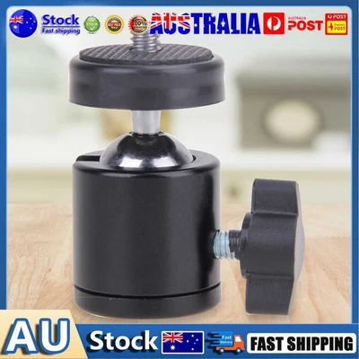 $7.56 • Buy Mini Ball Head Of 360 Swivel DSLR Camera Tripod Dsr +1/4 Screw Mount Stand AU