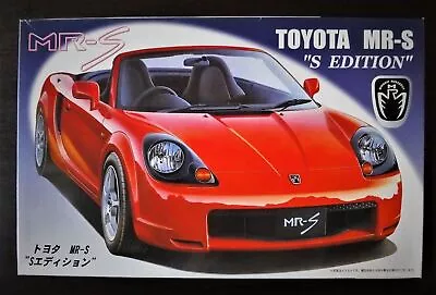 Ultra Steal ! FUJIMI 1/24 TOYOTA MR-S    S EDITION   In Good Condition ! • $63.91