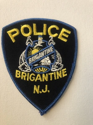 $5 • Buy New Jersey Police - Brigantine  Police   NJ  Police Patch
