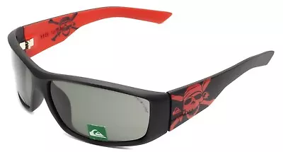 QUIKSILVER THE SLINK QS1178 330 BLACK/PLZ GRN 60mm Sunglasses Shades Eyewear New • £88