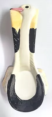 Charming Vintage 1985  Ceramic Goose Spoon Rest  • $6.95