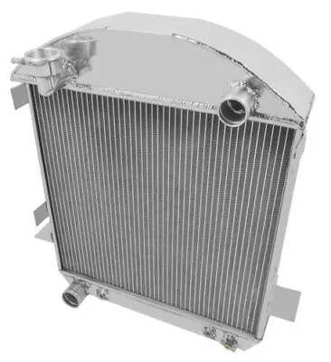 3 Row Aluminum Radiator Fit 1924-1927 25 26 Ford Model-T Bucket Ford Engine A/T • $155