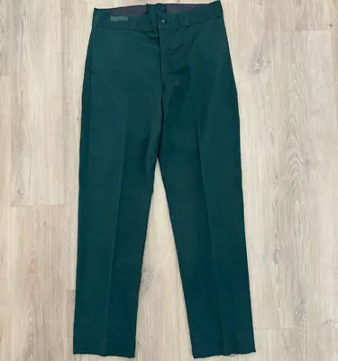 Vintage 50s Hyman Pleated Work Mechanics Pants / Fit 34x33 Made In USA 60s True • $27.77