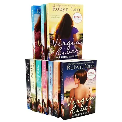 Virgin River 10 Books Set By Robyn Carr (Netflix Series)- Young Adult- Paperback • £30.40