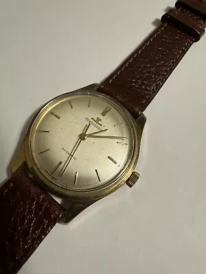 Vintage Jaeger Le Coultre Automatic Watch 9ct Yellow Gold E385 • £600