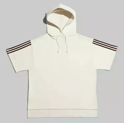 £148.28 • Buy Adidas Ivy Park Beyonce Oversized S/S Hoodie Ecru Tint GK4909 NWT Sz S In Hand