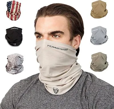 High Visibility Reflective Safety Face Clothing - Neck Gaiter Bandana Dust Mask • $6.99