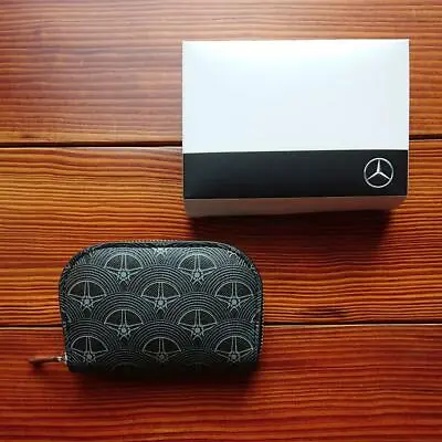 Mercedes Benz Original Wheel & Blue Ocean Waves Design Coin Case In Box New • $59