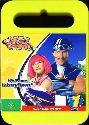 573A NEW SEALED LAZY TOWN WELCOME TO LAZYTOWN! DVD Region 4 • $29.90