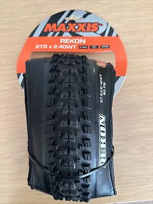 Maxxis Rekon 3C MaxxTerra Tubeless Ready MTB Tire Black 27.5 X 2.4 WT Exo • $19.99