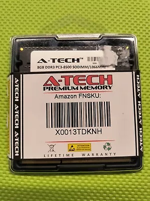 A-TECH 16GB KIT 2x 8GB SODIMM DDR3 PC3-8500 1066 MHz For MACBOOK Pro Memory • $35