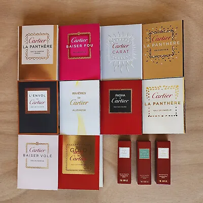 Cartier CHOOSE YOUR SCENT Perfume Samples New In Box • $7.60