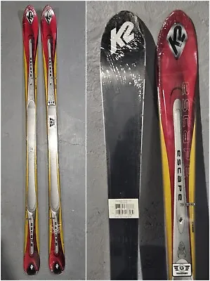~ K2 Escape 5500 Skis New/Sealed With Tags 167 CM C02120167 No Bindings ~ • $39.99