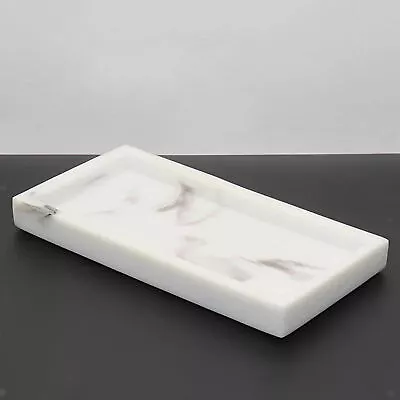 Imitation Marble Resin Bathtub Tray Dish For Jewelry Soap Cosmetic Towel • £14.54