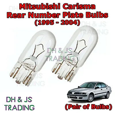 For Mitsubishi Carisma Rear Number Plate Bulbs Reg Bulb Light Lights (95-04) • $4.16