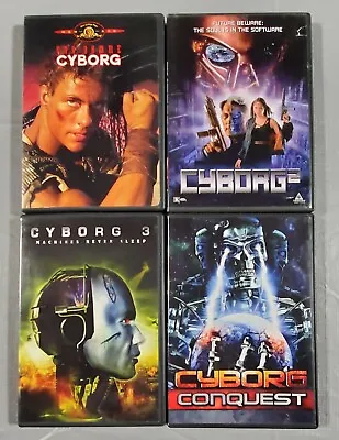 Cyborg 4 DVD Lot 1 2 3 & Conquest Jean-Claude Van Damme VG • $24.99