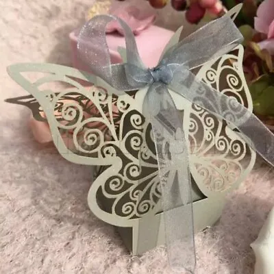 £4.99 • Buy Wedding Favour Boxes, Baby Shower, Hen Party Gift Box - Pack Of 10