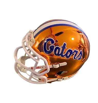 Florida Gators Chrome Riddell Mini Helmet • $89.99